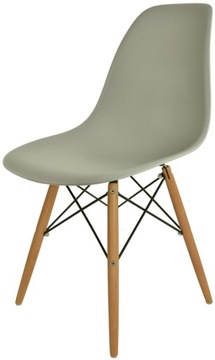 Krzesło Milano Design DSW DSR ŚREDNIO SZARY