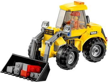 LEGO City 60076 ЭКСКАВАТОР-САМОСВАЛ ДЛЯ Сноса зданий