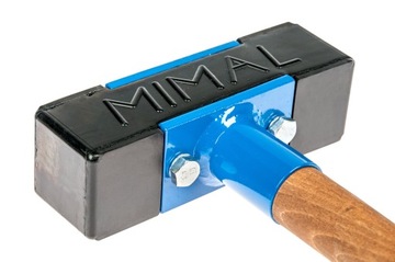 Молоток резиновый MImal MBM04, короткий, 3,2 кг