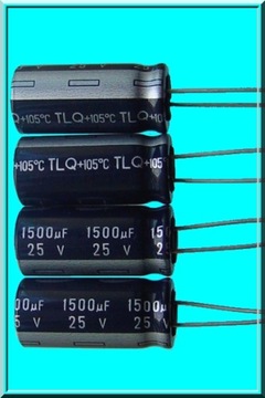 [4 шт.] 1500 мкФ, 25 В, низкоомное SAMSUNG TLQ {3737}