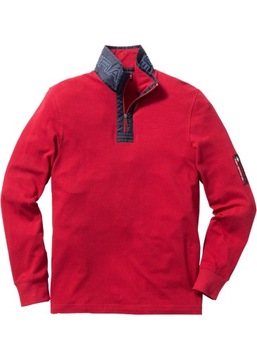 BME0154 BONPRIX BPC cienka bluza 52/54 EU czerwona
