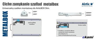 Монтажный шаблон AIRTIC BOX для установки тормозов