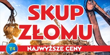 Solidny Baner Reklamowy - Złom Skup Złomu REKLAMA