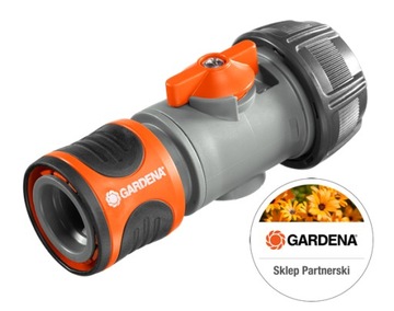 GARDENA SZYBKOZŁĄCZE 3/4 ZAWOREM REGULACYJNYM 2943