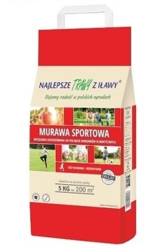 Trawa Murawa Sportowa Z Iławy Boiskowa 5KG