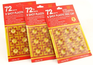 KAPISZONY hukowe do pistoletu SPŁONKA do pistoletów x20 1440 strzały