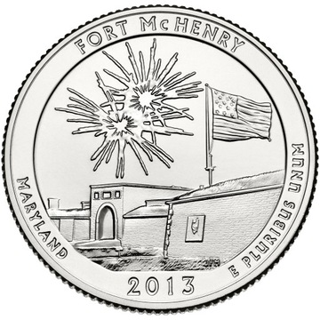 25 C Parki USA Fort McHenry Monument 2013 P