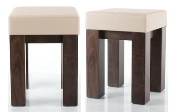 Табурет MODERN мореный, сиденье XXL, ножки 8см