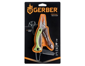 Мультитул GERBER CRUCIAL GREEN 8 функций