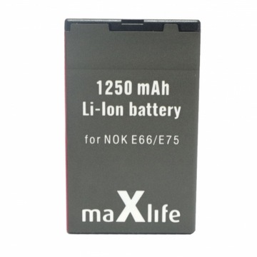 АККУМУЛЯТОР MAXLIFE для NOKIA BL-4U 3120 5250 5330 5530