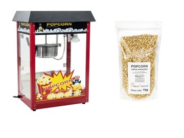 POPCORN MASZYNA DO POPCORNU 1,6kW PROFESJONALNA