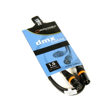 Kabel Przewod DMX AC-DMX3 110 ohm 1,5 metra