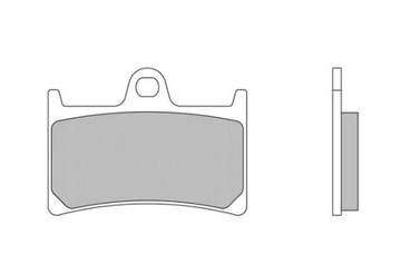 ТОРМОЗНЫЕ КОЛОДКИ BREMBO ПЕРЕДНИЕ YAMAHA XJR1300 99-14