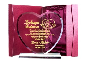SERCE PREZENT URODZINY JUBILEUSZ ROCZNICA 1-99 LUX