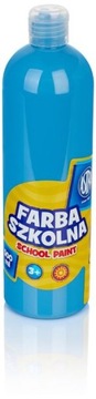 Farba szkolna ASTRA plakatowe 500 ml niebieska
