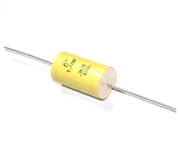 0.35uF 2% 630V osiowy polipropylenowy 350nF [1szt]