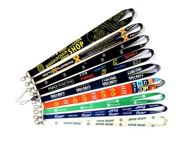 2000szt Smycze reklamowe jednostronne 25mm PROJEKT