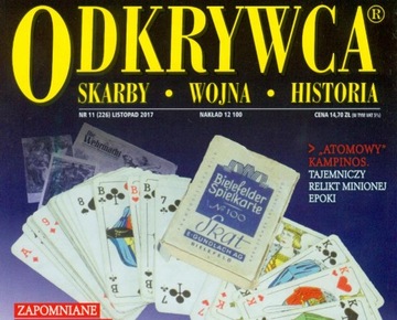 ODKRYWCA 11/2017 GRODNO HITLER W GRYFOWIE OLEŚNICA