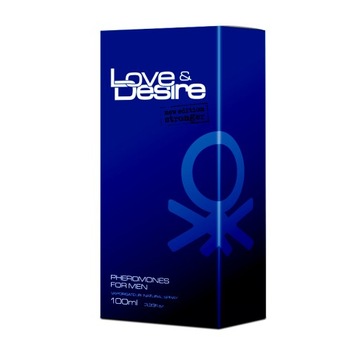 PERFUMY Z FEROMONAMI LOVE DESIRE MĘSKIE 100ML NEW