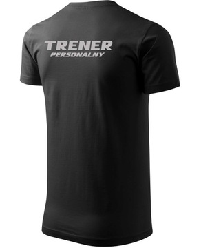 ЧЕРНАЯ ФУТБОЛКА PERSONAL TRAINER REFLECTIVE M