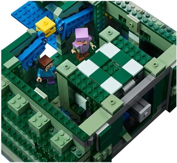 LEGO MINECRAFT 21136 Кирпичики ОКЕАНИЧЕСКОЙ ПИРАМИДЫ