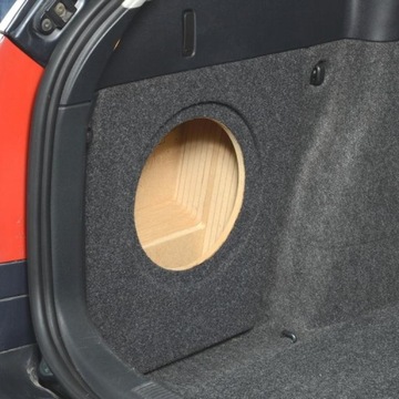 SKRZYNKA OBUDOWA SKODA OCTAVIA 2 KOMBI 2004-> SUBWOOFER NA GŁOŚNIK 25cm/10