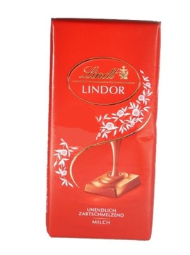 CZEKOLADA LINDT LINDOR Z NIEMIEC 100g MLECZNA
