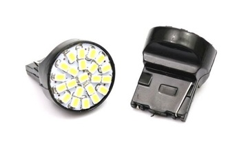 Żarówka samochodowa LED T20 W21W WY21W 22 SMD 1206