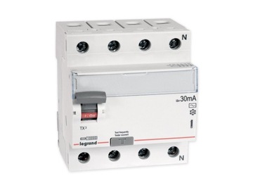 LEGRAND Wyłącznik różnicowoprądowy 4P 25A 411707