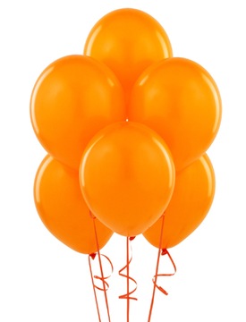Balony Lateksowe Pastelowe POMARAŃCZOWE Wesele Urodziny 12 cali 25szt.