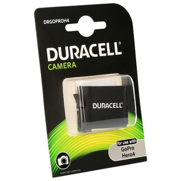 АККУМУЛЯТОР. DURACELL для AHDBT-401 HERO 4 HD ЧЕРНЫЙ СЕРЕБРЯНЫЙ БЕЛЫЙ 1160 мАч