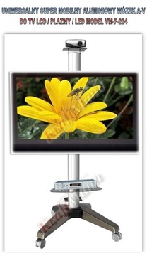 LUX STOJAK WOZEK 60KG DO TV LCD PLAZMY LED MAX 63'