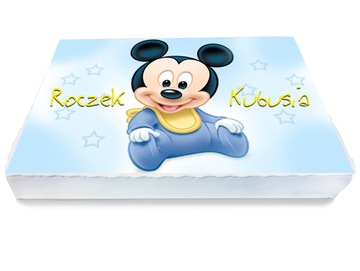 Вафля для торта А4 ГОД Первый МИККИ МАУС 6