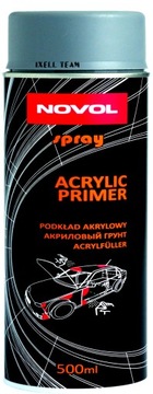 Novol Acrylic Primer Акриловая грунтовка Серый спрей