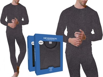 Komoplet KALESONY i KOSZULKA BAWEŁNA HENDERSON - M