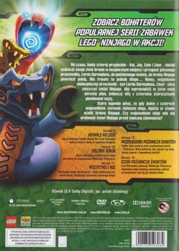 [DVD] LEGO NINJAGO - ROK WĘŻY Część 3 (folia)