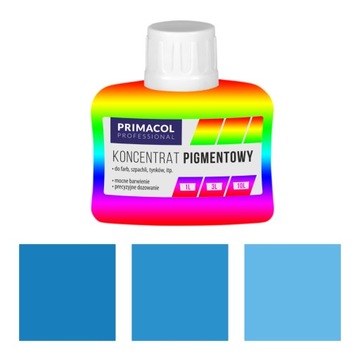 Koncentrat Pigment do Farb i Tynków 80ml lazurowy