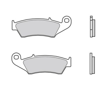 ПЕРЕДНИЕ НАКЛАДКИ BREMBO HONDA XL650 TRANSALP 99-07