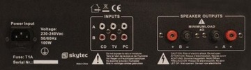 Wzmacniacz Skytec SPL500EQ uszkodzony!