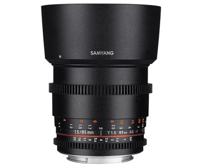 Filmowy Samyang 85 T1.5 VDSLR Sony A