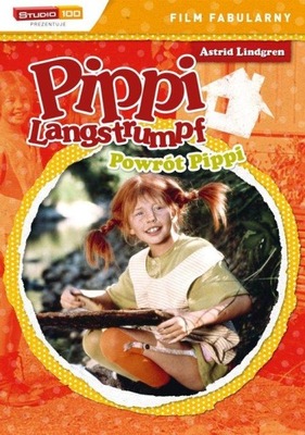 Pippi Langstrumpf Powrót Pippi płyta DVD film UNIKAT