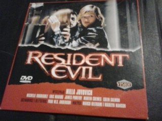 RESIDENT EVIL film DVD Milla Jovovich horror