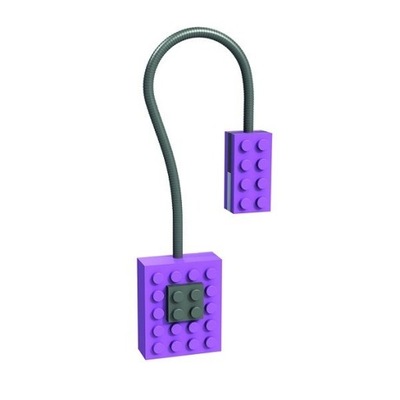 Lampka Block Light UV - Purple - jak klocki LEGO