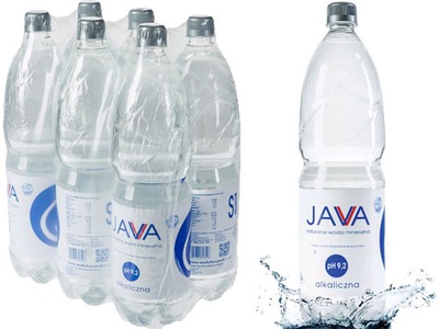 Alkaliczna woda naturalna JAVA 1,5L - 6szt
