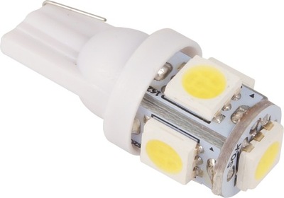 LED W5W T10 5 LED 5050 À PODWYZSZONA JASNOSC DL - milautoparts-fr.ukrlive.com