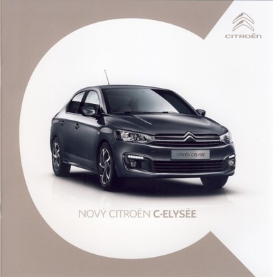 Citroen C-Elysee prospekt 2017 Czechy - milautoparts-fr.ukrlive.com