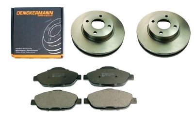 DISCS PADS PEUGEOT 308 1.4 1.6, HDI FRONT 283MM - milautoparts-fr.ukrlive.com