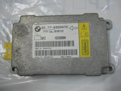 Датчик подушек подушка безопасности bmw e65 6920472 фото №1