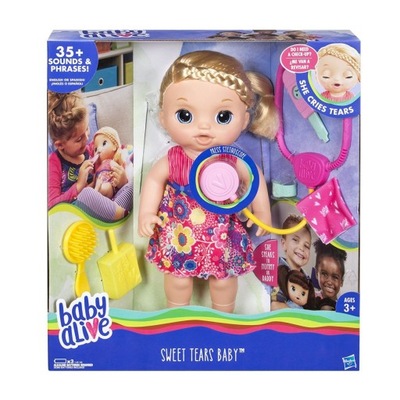 Baby Alive Lala Słodka Łezka NOWOŚĆ C0957 HASBRO