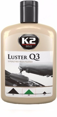 K2 LUSTER Q3 Pasta polerska średnio ścierna 200g